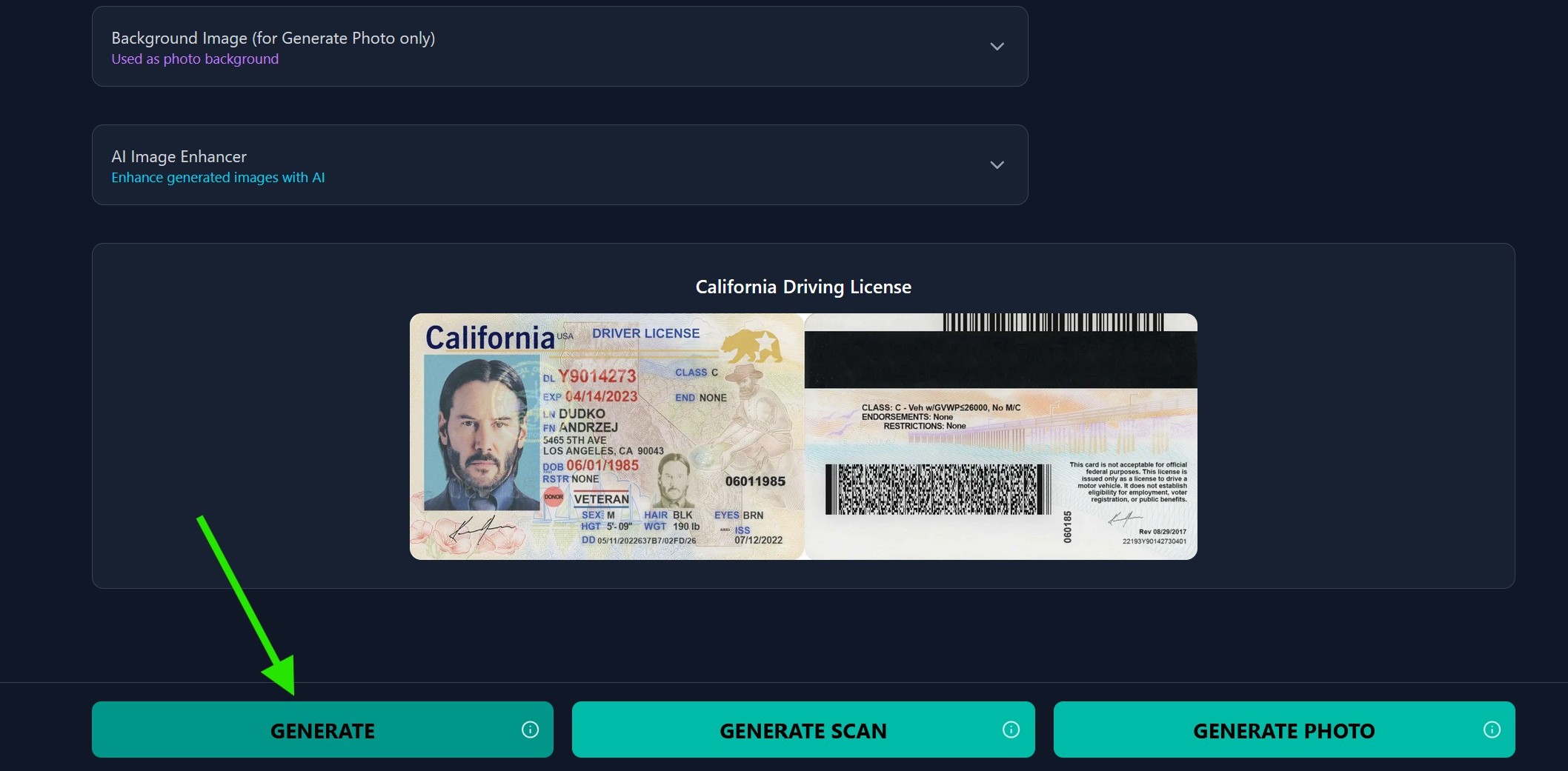 Onlyfakes ID Generator